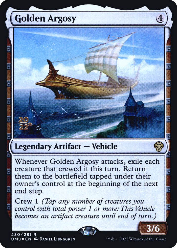 Golden Argosy (PRE-230S) - Dominaria United Promos Foil