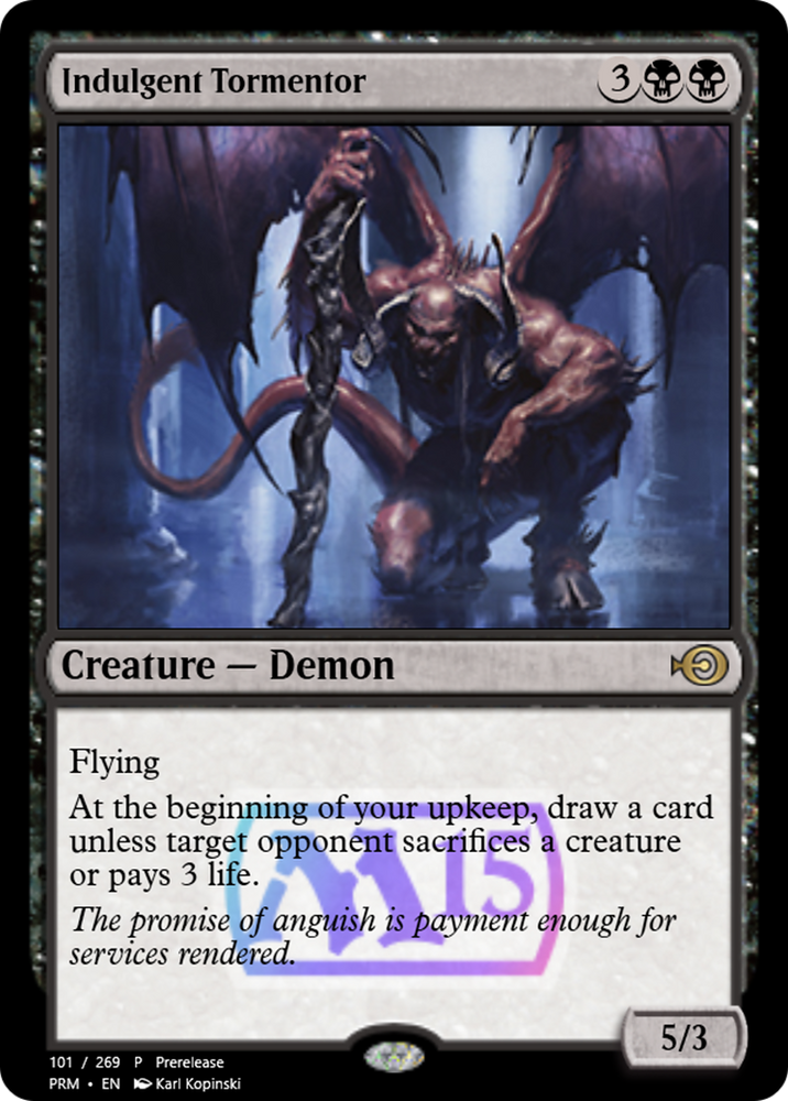 Indulgent Tormentor (PRM-53822) - Magic Online Promos Foil