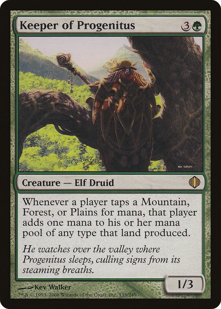 Keeper of Progenitus (ALA-135) - Shards of Alara