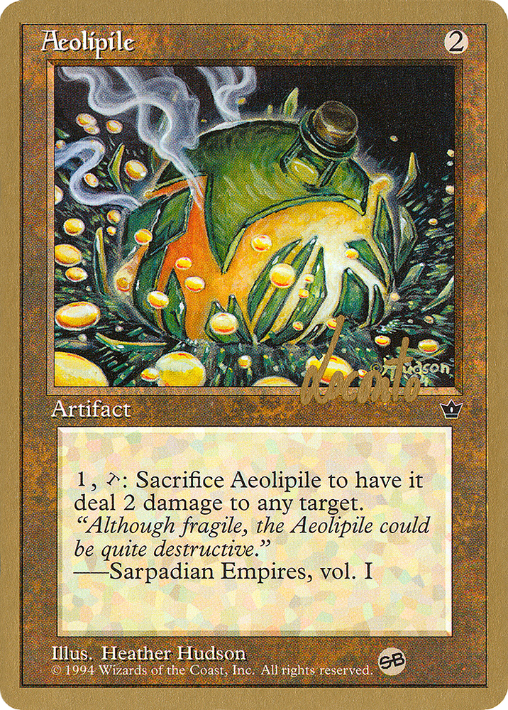 Aeolipile - 1996 Michael Loconto (FEM) (SB) (WCD-) - Pro Tour Collector Set