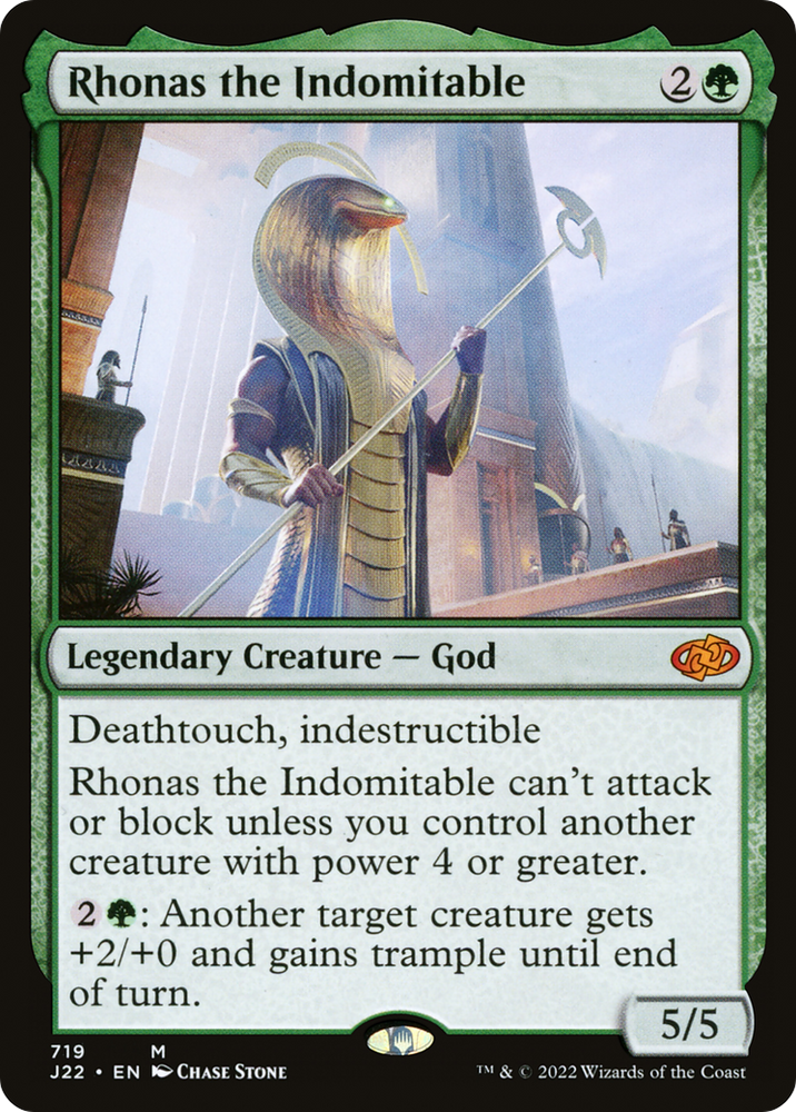 Rhonas the Indomitable (J22-719) - Jumpstart 2022