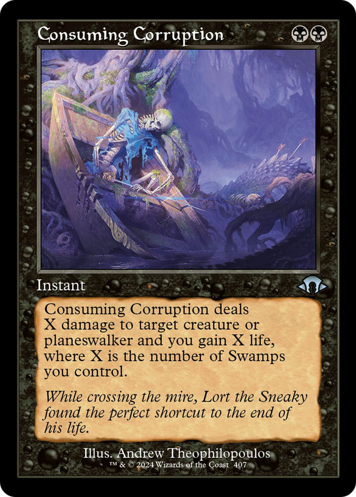Consuming Corruption (Retro Frame) (MH3-407) - Modern Horizons 3