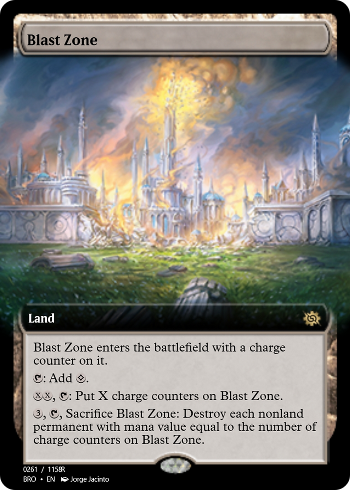 Blast Zone (PRM-105872) - Magic Online Promos Foil