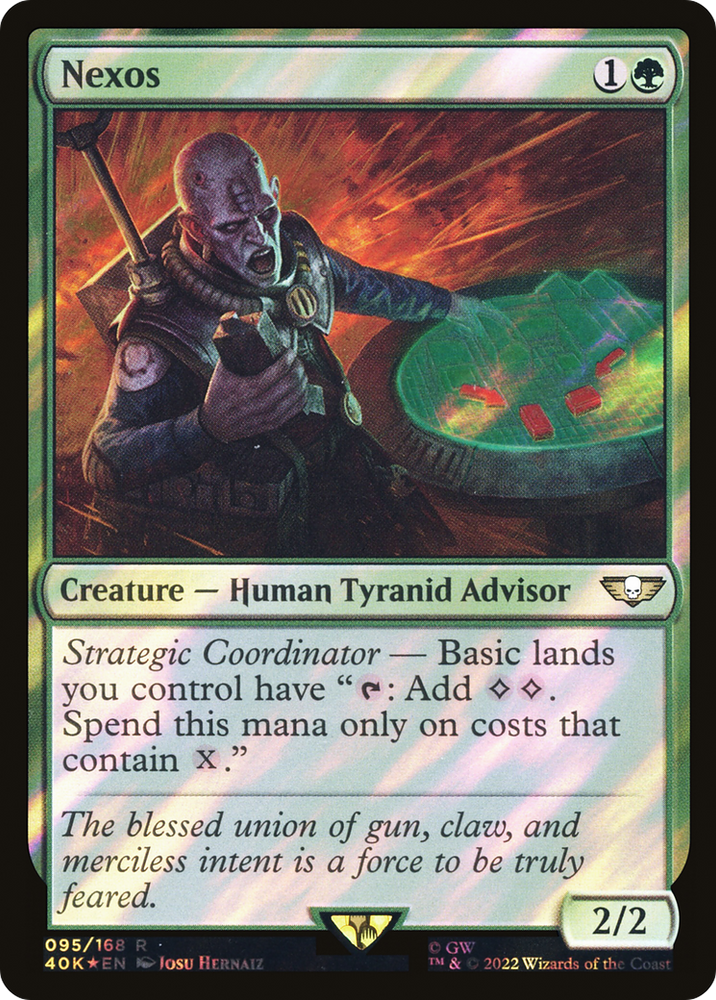 Nexos (Surge Foil) (40K-95★) - Warhammer 40,000 Commander Foil