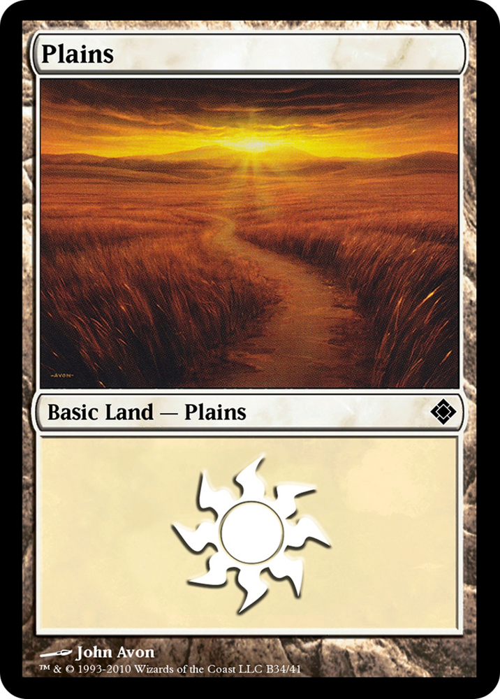 Plains (TD0-B34) - Magic Online Theme Decks