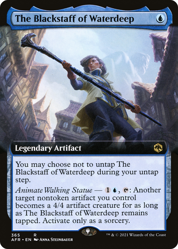 The Blackstaff of Waterdeep (Extended Art) (AFR-365) - Adventures in the Forgotten Realms: (Extended Art)