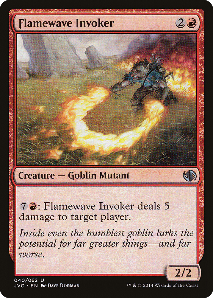Flamewave Invoker (Jace vs. Chandra) (DD3-) - Duel Decks Anthology: Jace vs. Chandra