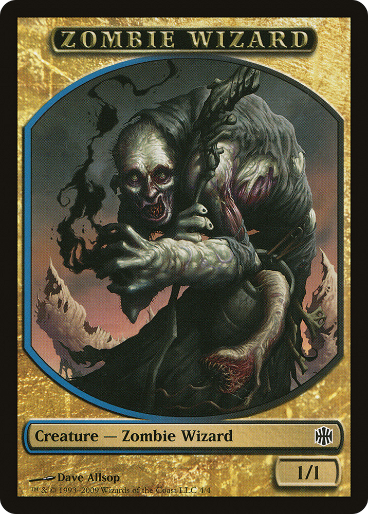 Zombie Wizard Token (ARB-004) - Alara Reborn Tokens