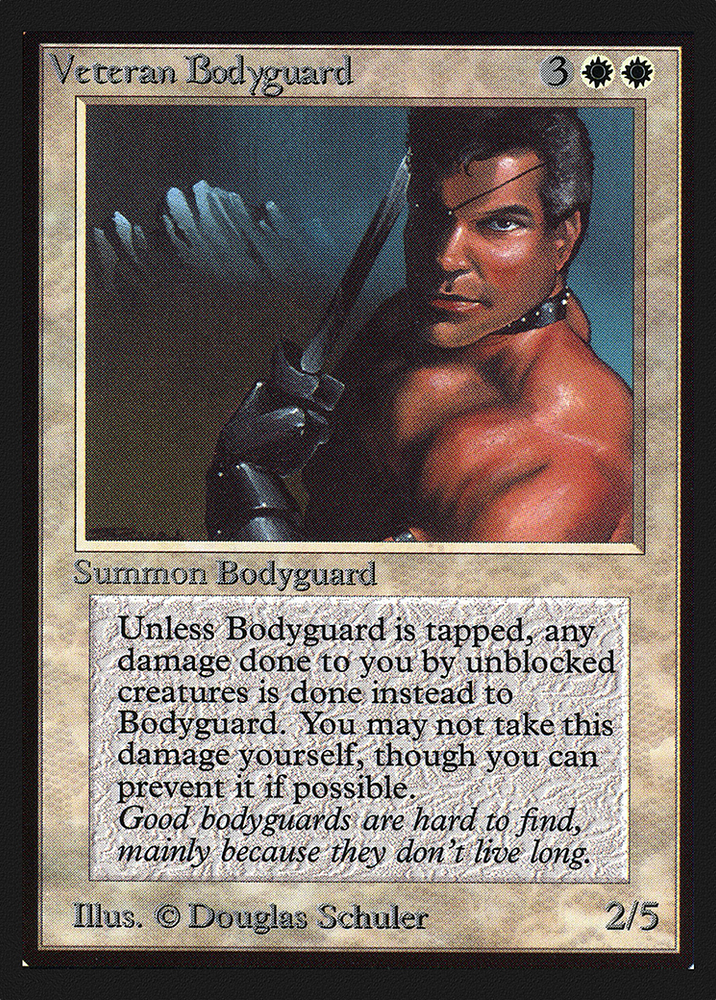 Veteran Bodyguard (IE) (IED-042) - Intl. Collectors' Edition