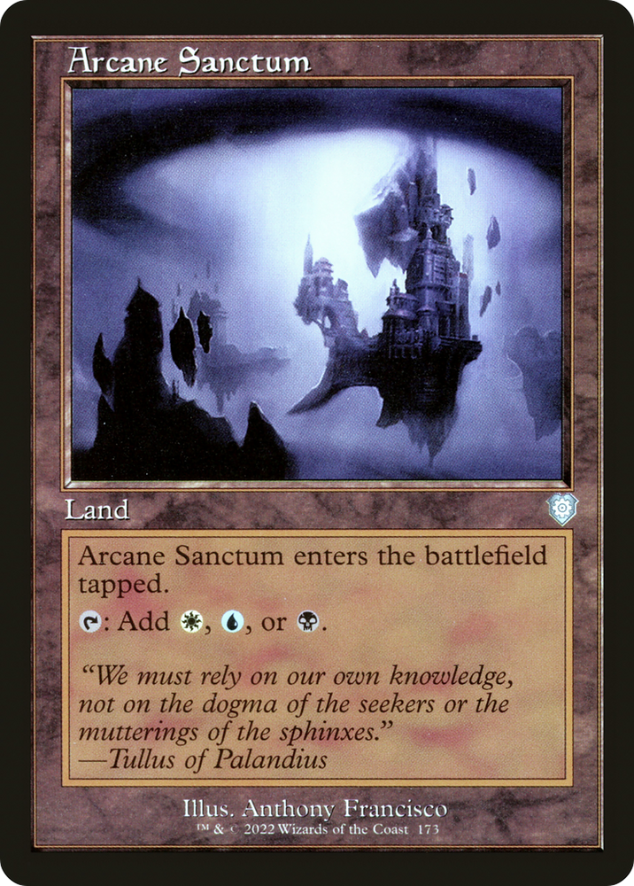 Arcane Sanctum (Retro Frame) (BRC-173) - The Brothers' War Commander