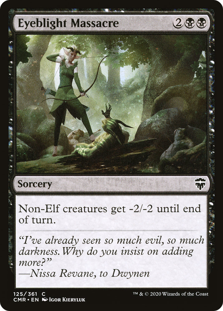 Eyeblight Massacre (CMR-125) - Commander Legends Foil