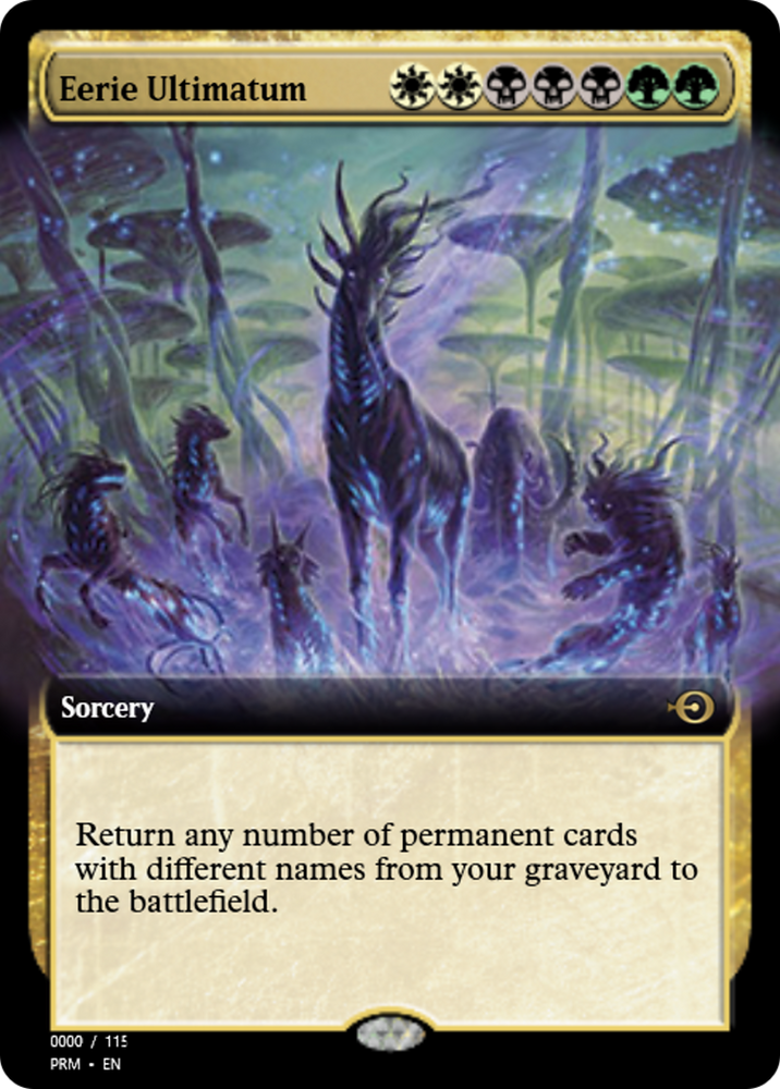 Eerie Ultimatum (PRM-80895) - Magic Online Promos Foil