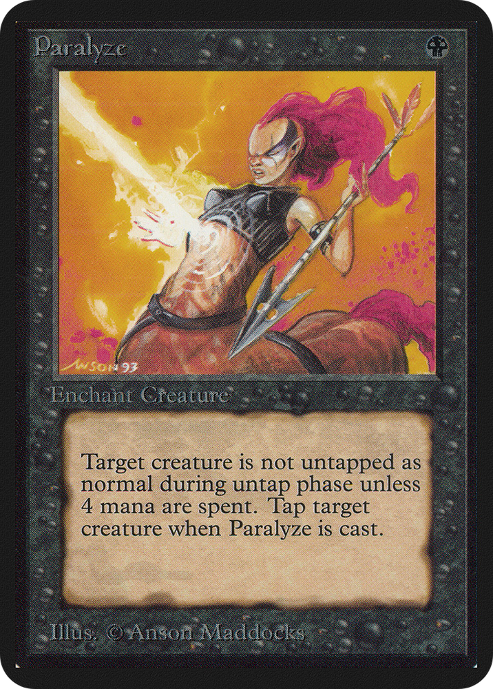 Paralyze (LEA-119) - Limited Edition Alpha