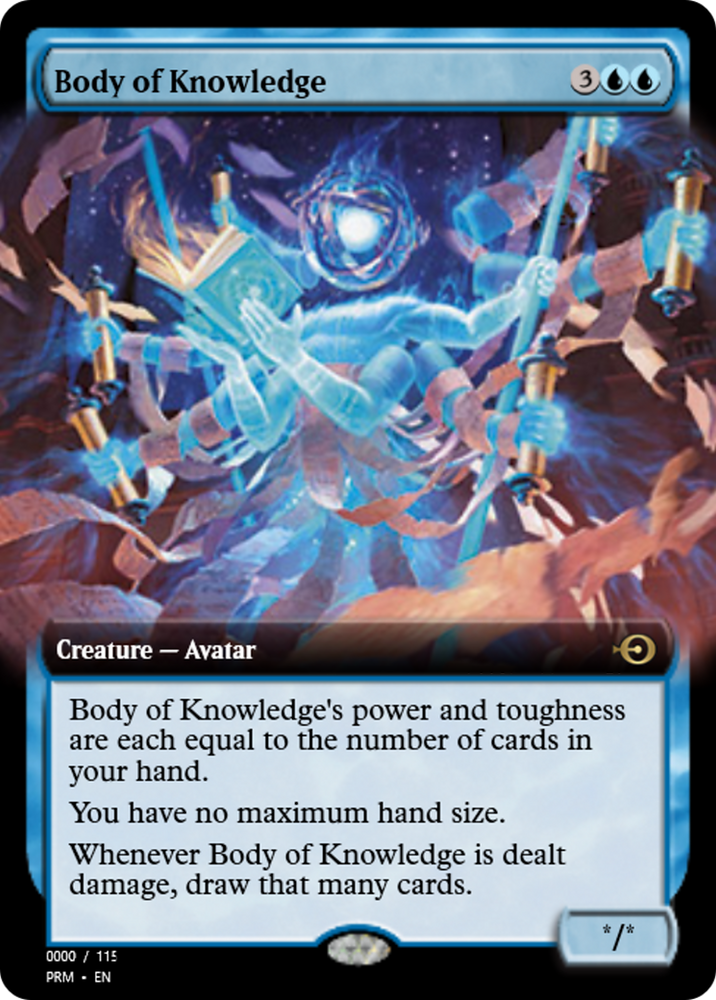 Body of Knowledge (PRM-85990) - Magic Online Promos Foil