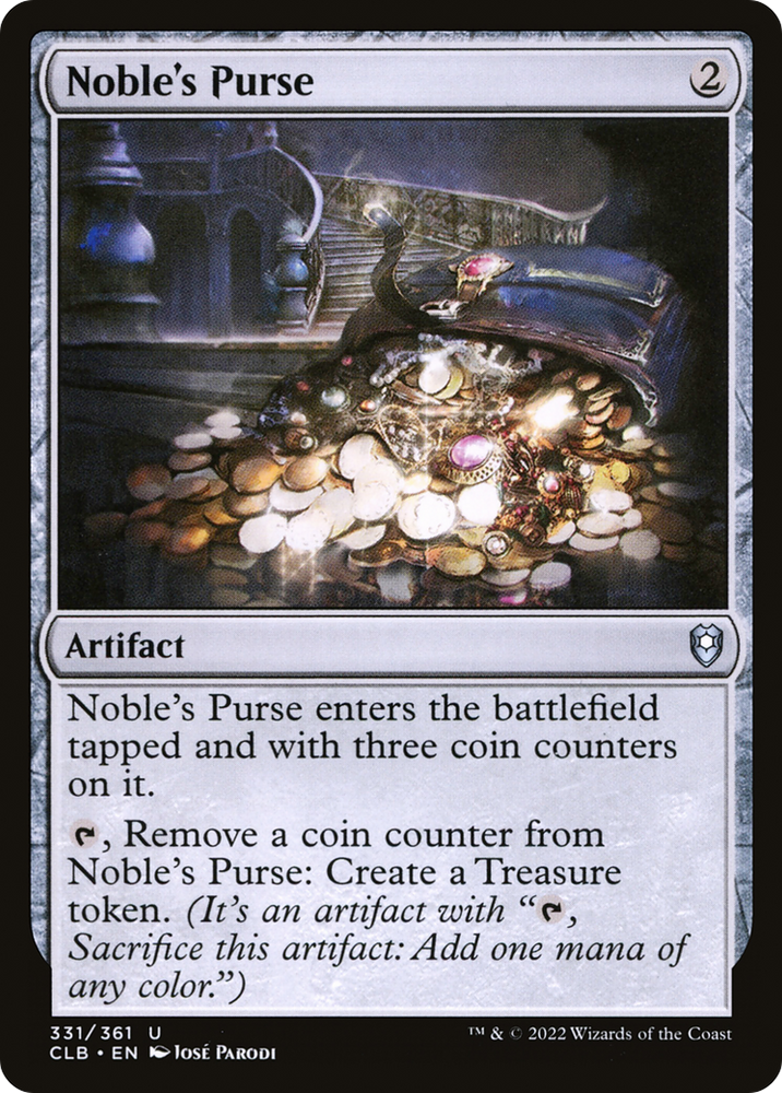 Noble's Purse (CLB-331) - Commander Legends: Battle for Baldur's Gate