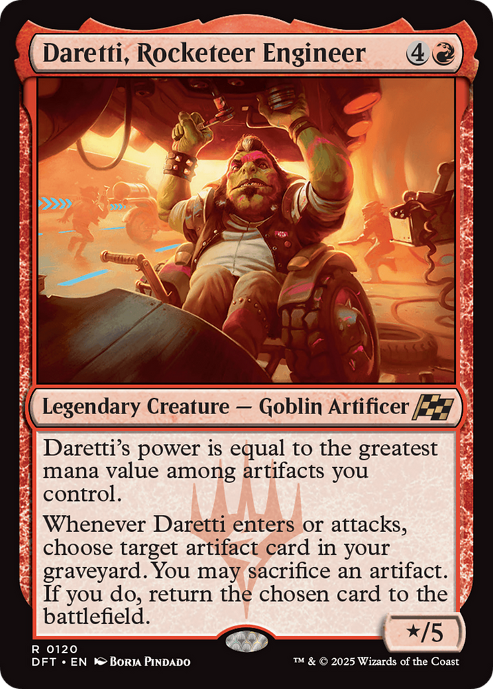 Daretti, Rocketeer Engineer (DFT-120) - Aetherdrift