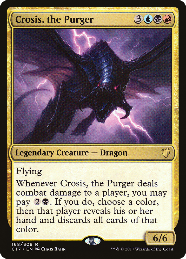 Crosis, the Purger (C17-168) - Commander 2017
