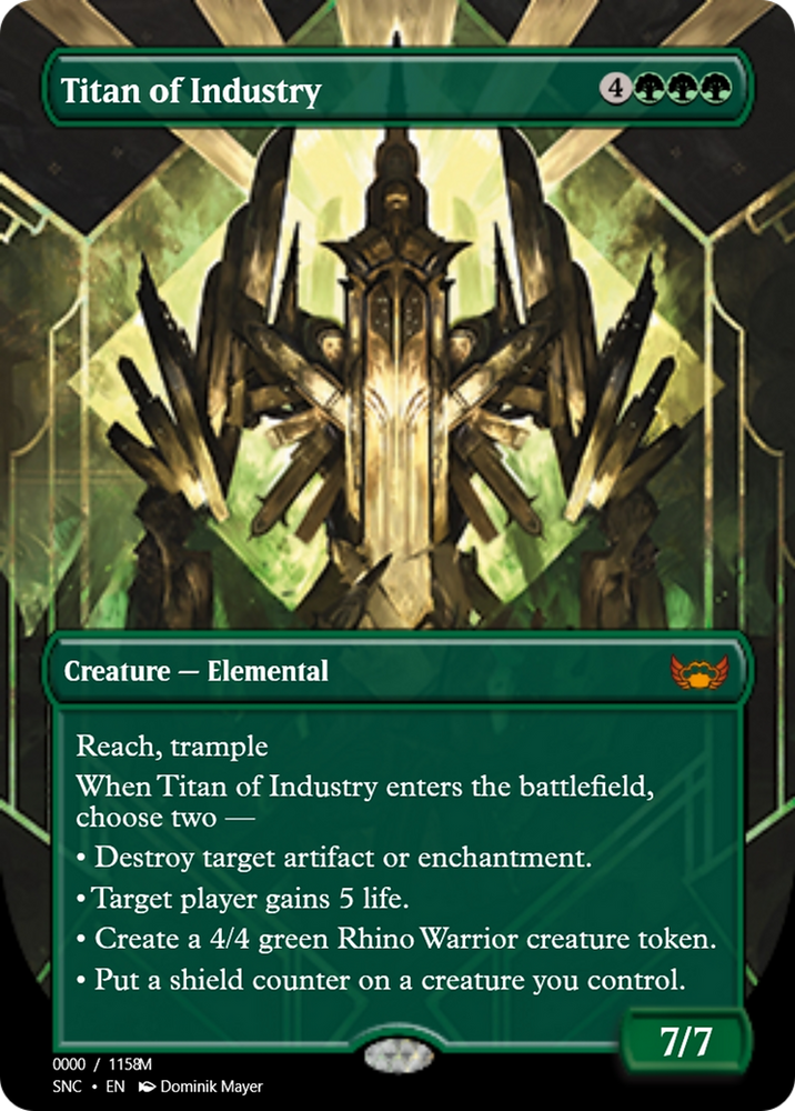 Titan of Industry (PRM-99707) - Magic Online Promos