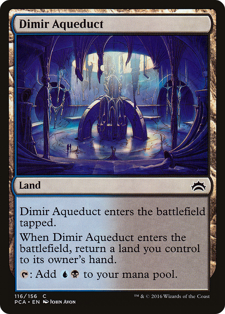 Dimir Aqueduct (PCA-116) - Planechase Anthology