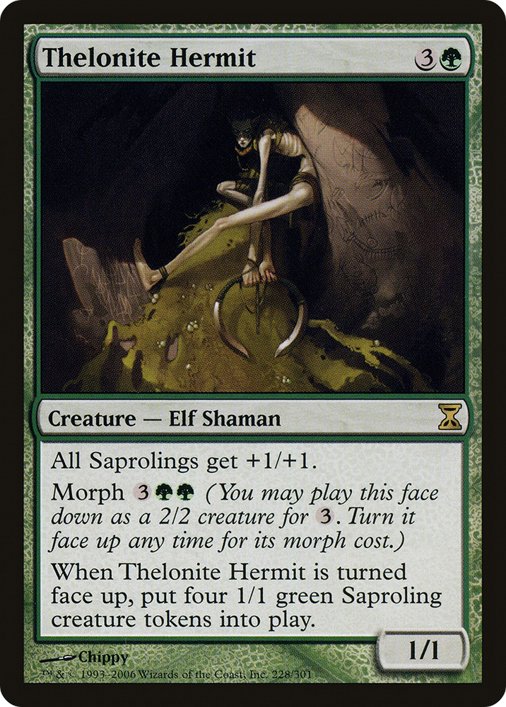 Thelonite Hermit (TSP-228) - Time Spiral Foil