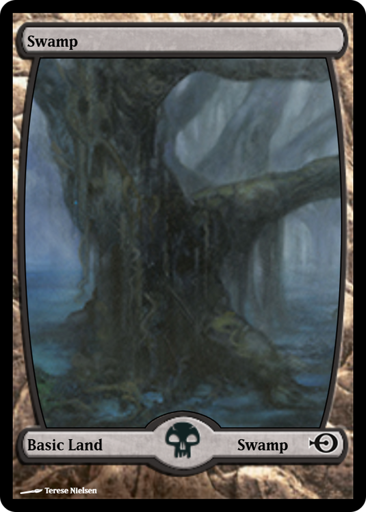 Swamp (PRM-53883) - Magic Online Promos Foil