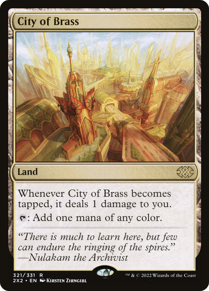 City of Brass (2X2-321) - Double Masters 2022