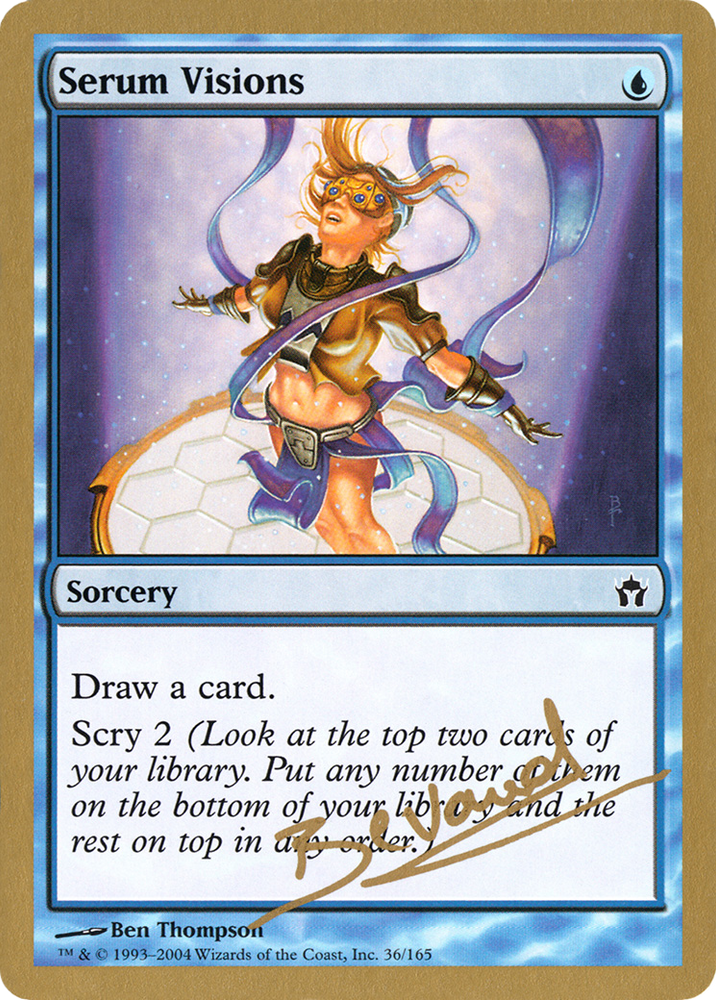 Serum Visions - 2004 Manuel Bevand (5DN) (WCD-) - World Championship Decks 2004