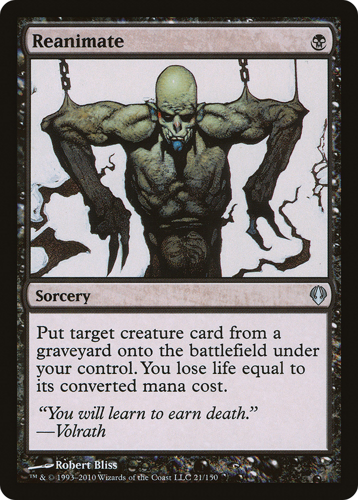 Reanimate (ARC-021) - Archenemy