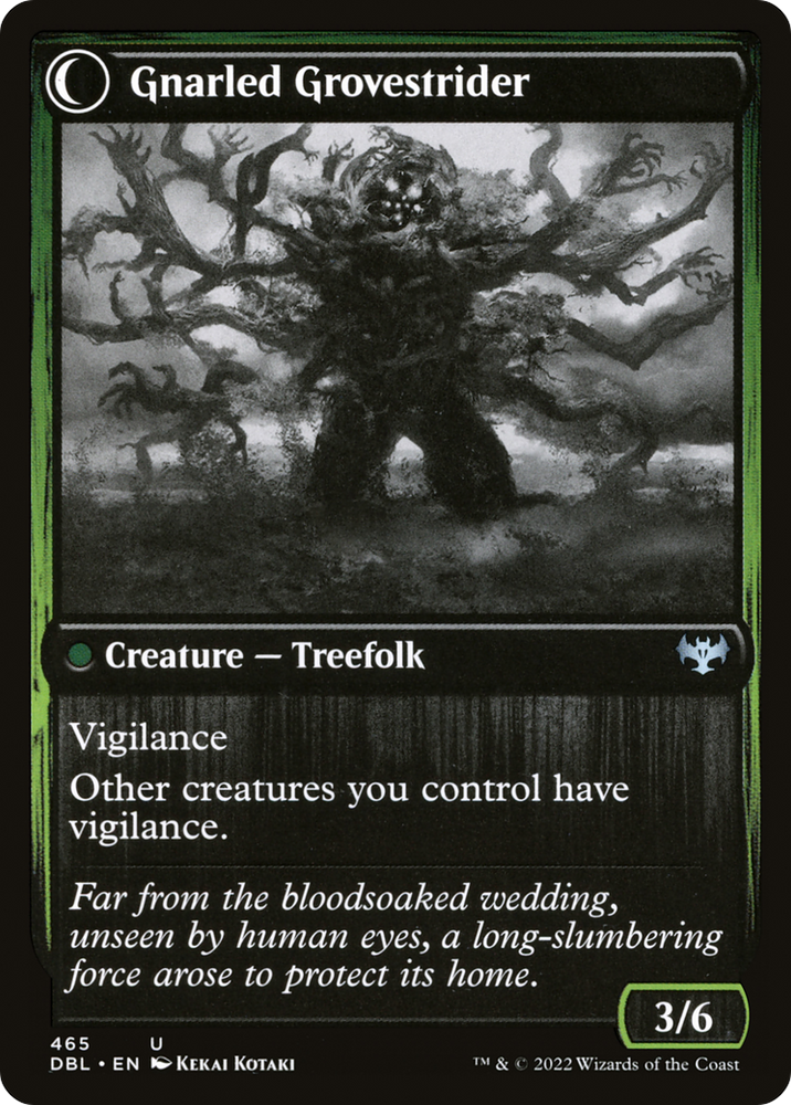 Dormant Grove (DBL-465) - Innistrad: Double Feature: (Double Faced Transform) Foil