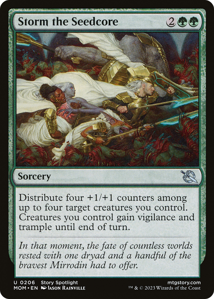 Storm the Seedcore (MOM-206) - March of the Machine Foil