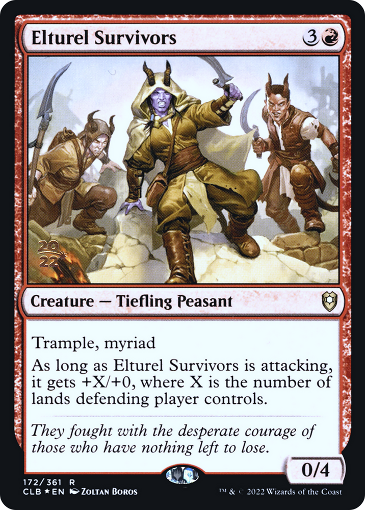 Elturel Survivors (PRE-172S) - Battle for Baldur's Gate Promos Foil