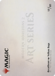 Recalibrate // Recalibrate (AMH2-017) - Modern Horizons 2 Art Series (Borderless) Foil