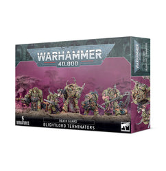 Warhammer 40,000 Death Guard Blightlord Terminators (5 Miniatures)