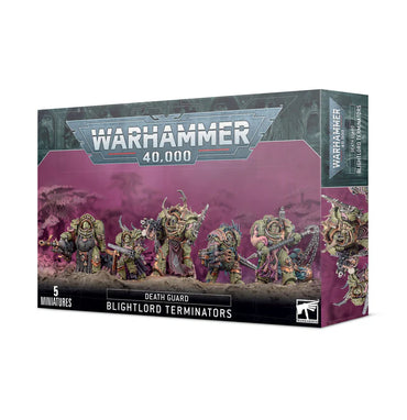 Warhammer 40,000 Death Guard Blightlord Terminators (5 Miniatures)