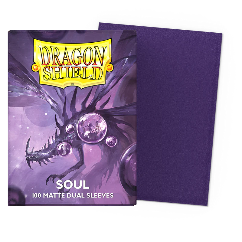 Dragon Shield: Purple Soul Dual Matte Sleeves