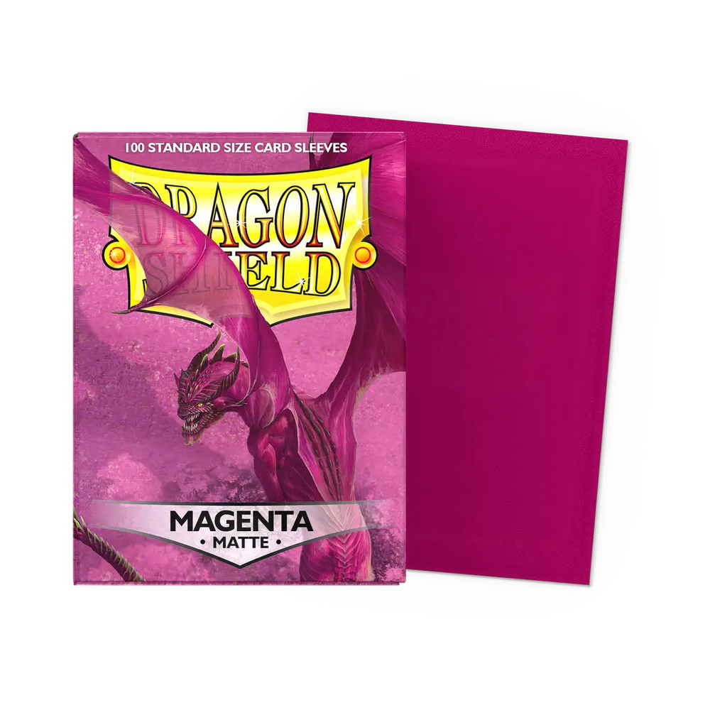 Dragon Shield: Magenta Matte Sleeves