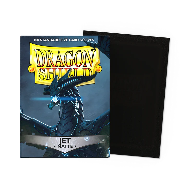Dragon Shield: Jet Black Matte Sleeves