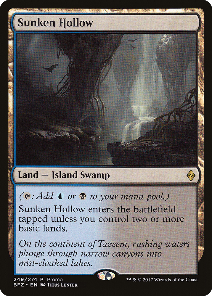 Sunken Hollow (SSP-249) - BFZ Standard Series
