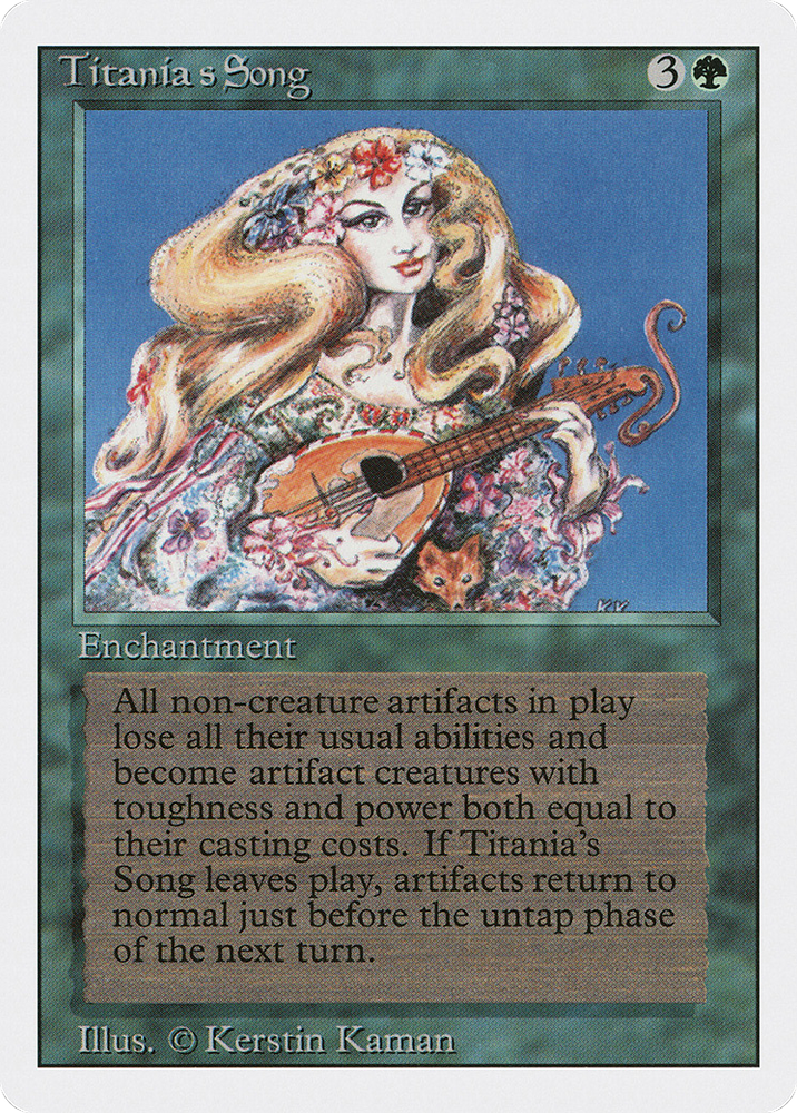 Titania's Song (3ED-) - Revised Edition