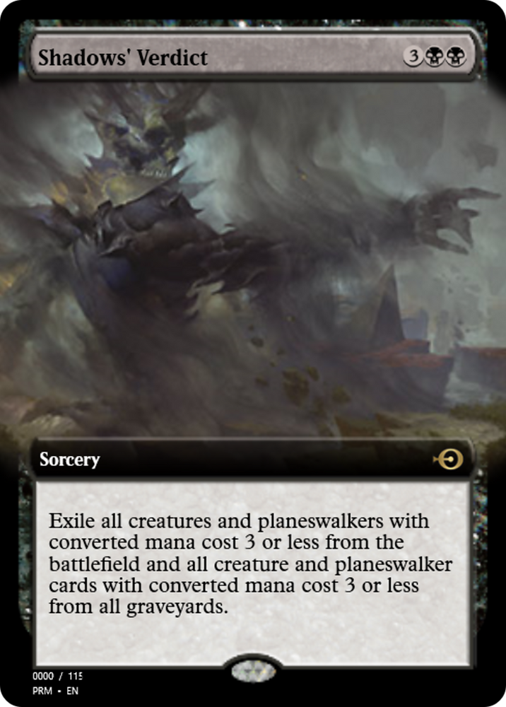 Shadows' Verdict (PRM-83800) - Magic Online Promos Foil