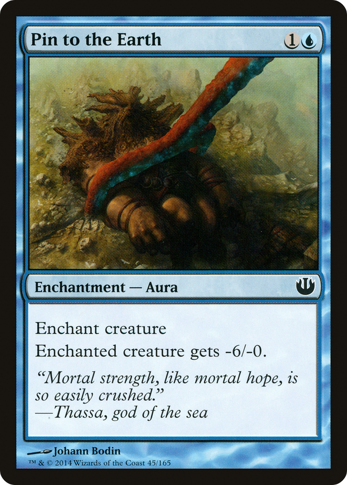Pin to the Earth (JOU-045) - Journey into Nyx Foil