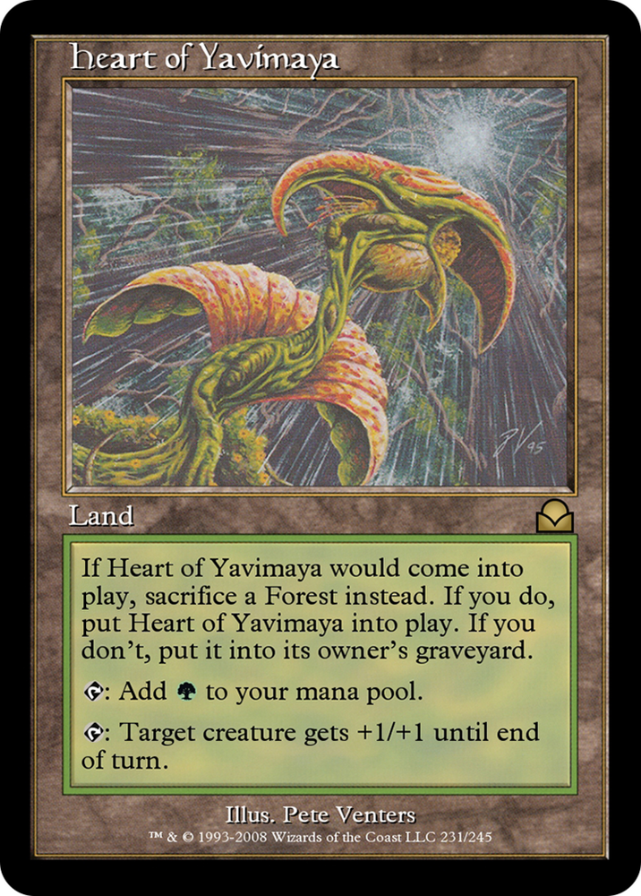 Heart of Yavimaya (ME2-231) - Masters Edition II Foil