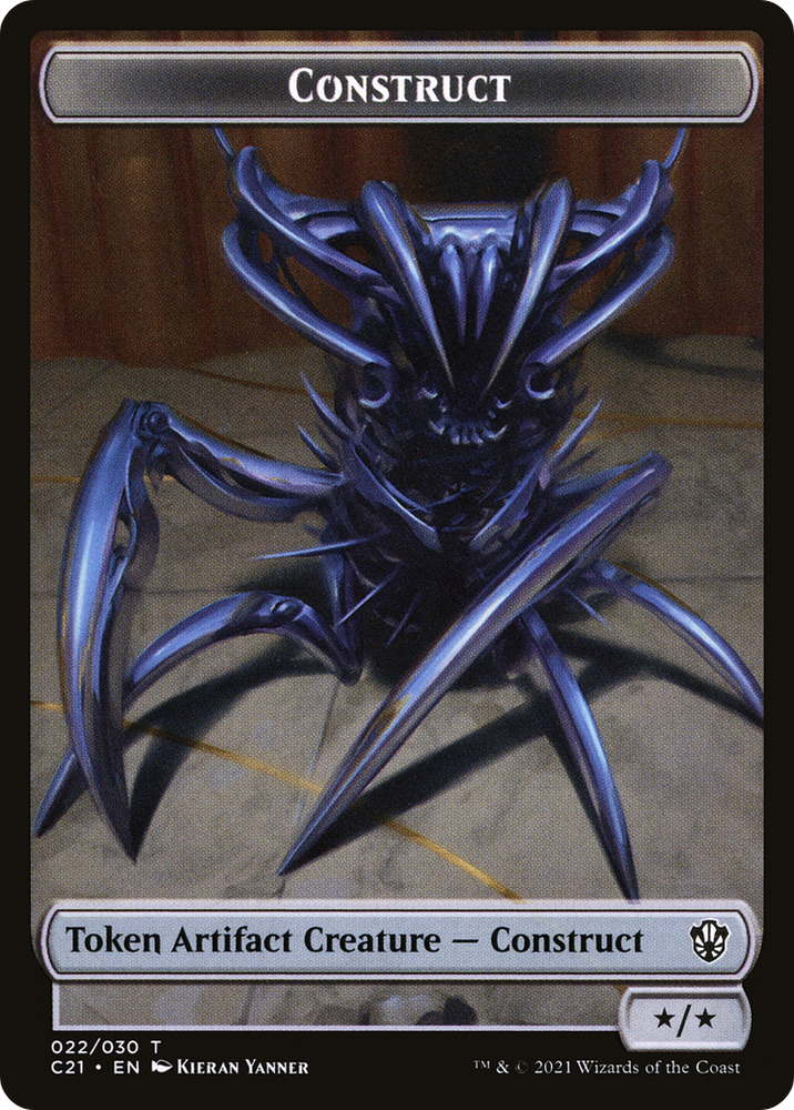 Construct (TC21-022) - Commander 2021 Tokens