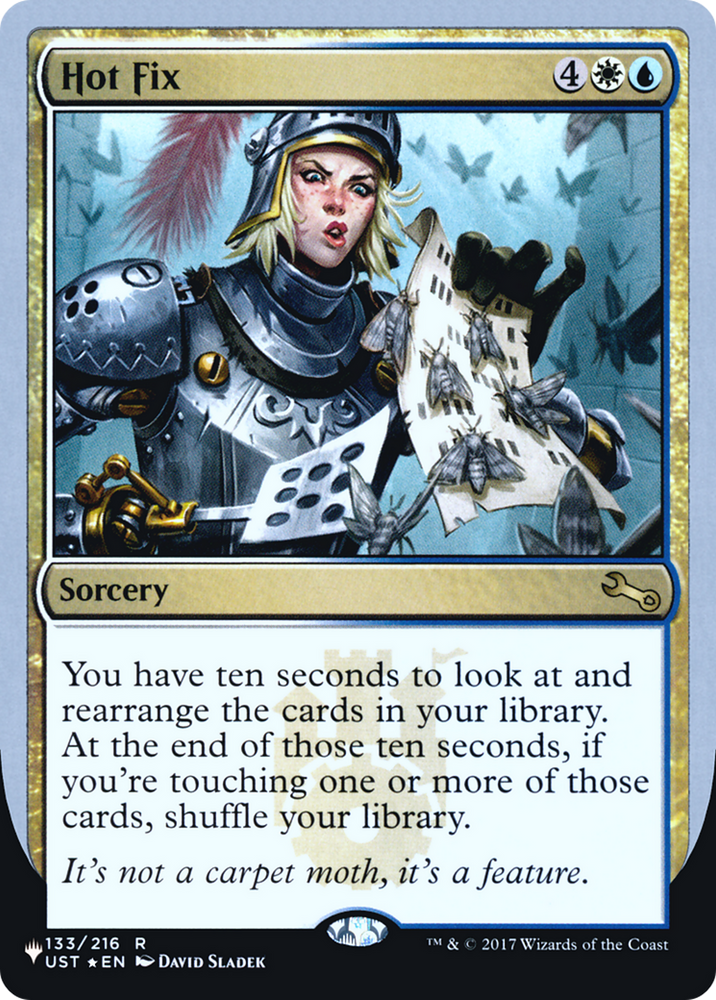 Hot Fix (LIST-049) - The List (Unfinity Foil Edition) Foil