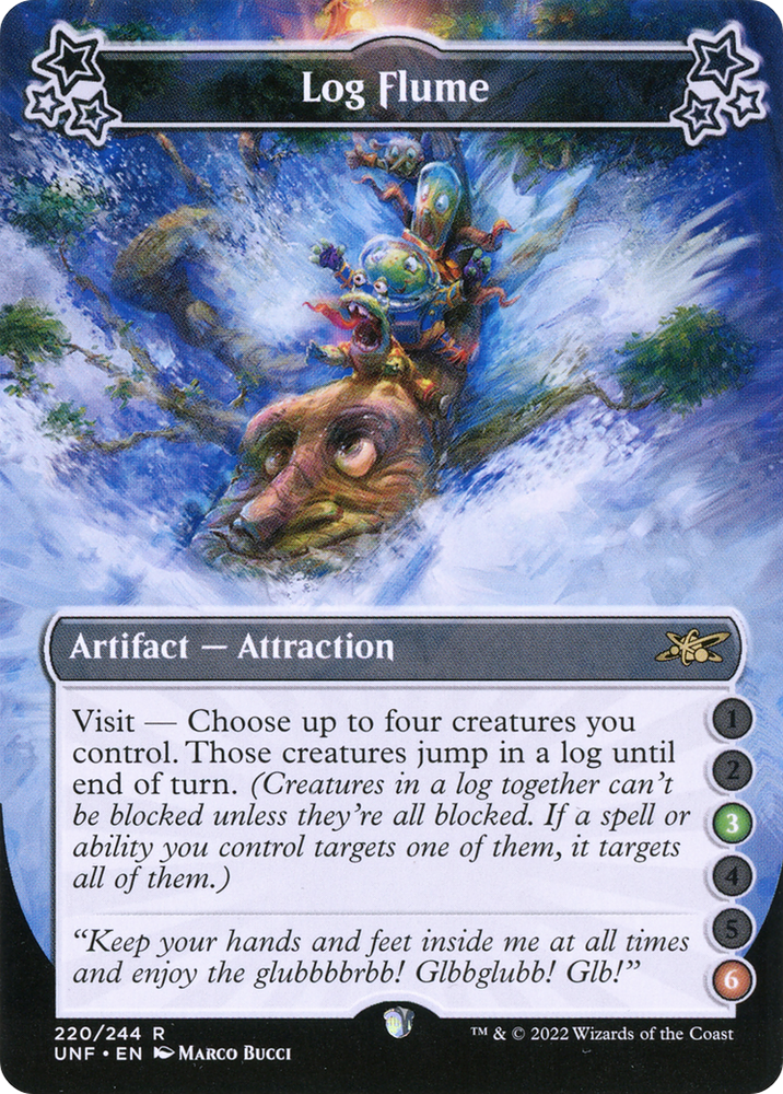 Log Flume (3-6) (UNF-220A) - Unfinity Foil