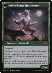 Avabruck Caretaker (VOW-187) - Innistrad: Crimson Vow: (Double Faced Transform) Foil