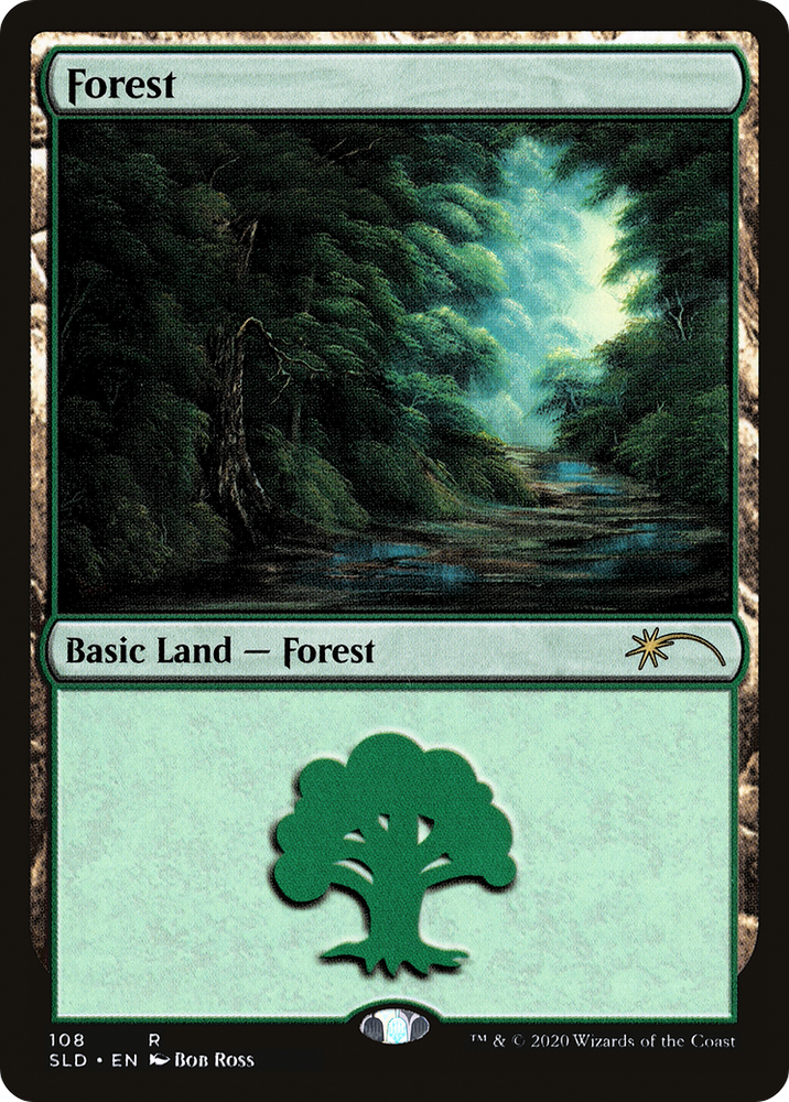 Forest (108) (Bob Ross) (SLD-108) - Secret Lair Drop