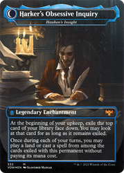 Jonathan Harker - Jacob Hauken, Inspector (VOW-332) - Innistrad: Crimson Vow: (Double Faced Transform) (Borderless) Foil
