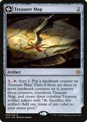 Treasure Map (XLN-250) - Ixalan: (compasslanddfc) Foil