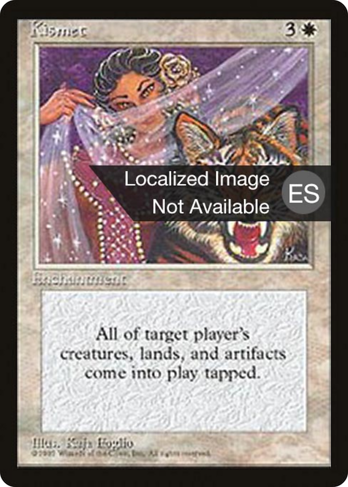 Kismet (4BB-) - Fourth Edition Foreign Black Border